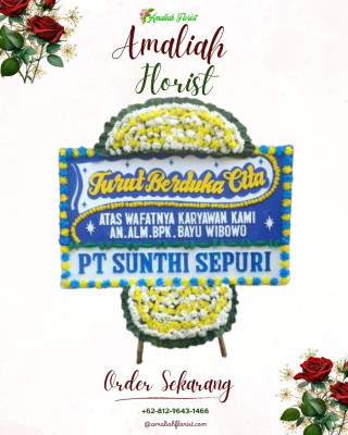 Papan Bunga Duka di Siendeng