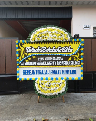 Papan Bunga Duka di Siendeng