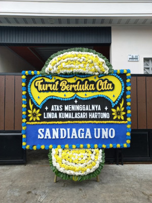 Papan Bunga Duka di Siendeng